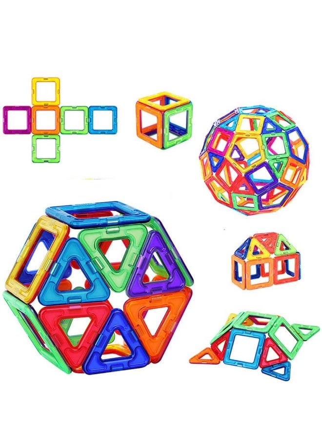 دايتويز 30 قطعة من بلاط البناء المغناطيسي، ألعاب مكعبات مغناطيسية، ألعاب ثلاثية الأبعاد، هدايا ألعاب بناء ما قبل المدرسة، ألعاب تعليمية وتدريبية متعددة الألوان، مجموعات مكعبات بناء مغناطيسية - Image 5